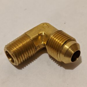 gas lp connection Codo Macho a Macho 1-4 NPT a 3-8 Fleer